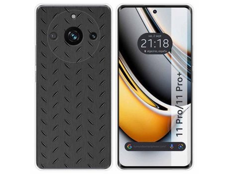 Funda Silicona Realme 11 Pro / 11 Pro+ Plus 5G Diseño Metal Dibujos TUMUNDOSMARTPHONE