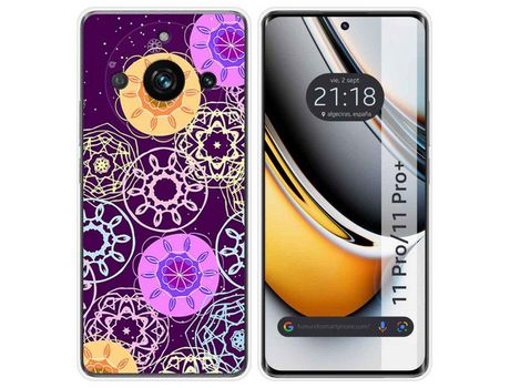 Funda Silicona Realme 11 Pro / 11 Pro+ Plus 5G Diseño Radial Dibujos TUMUNDOSMARTPHONE