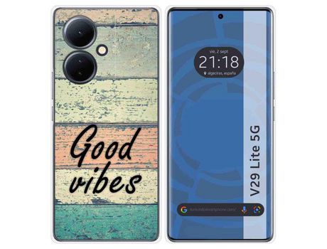 Funda Silicona Vivo V29 Lite 5G Diseño Madera 01 Dibujos TUMUNDOSMARTPHONE