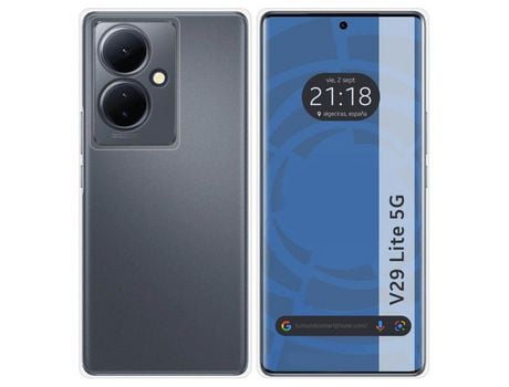 Funda Silicona Gel Tpu Transparente Vivo V29 Lite 5G TUMUNDOSMARTPHONE