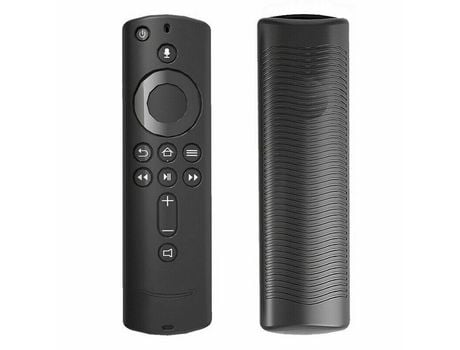 Funda de Goma de silicona suave para Amazon Fire TV Stick Remote negro