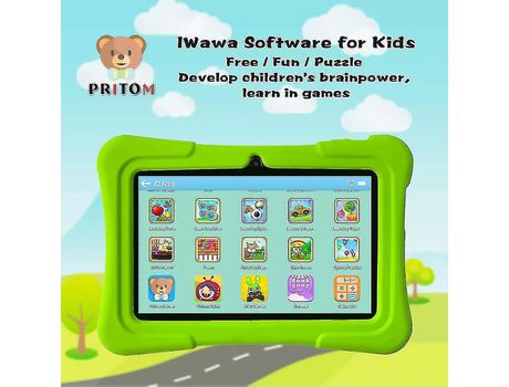 Carcasa Pritom K7 Tablet Infantil 7 Pulgadas CROWNED