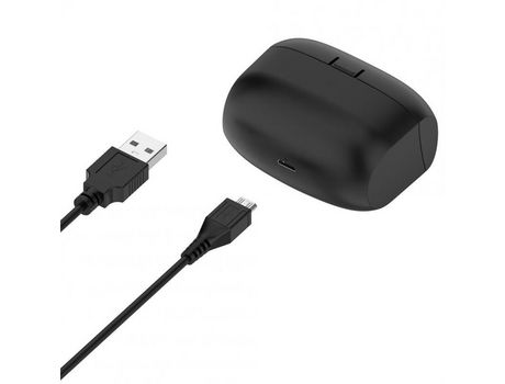 M017 Estuche de carga Caja Auriculares Bluetooth para auriculares Jabra Elite 65t Negro