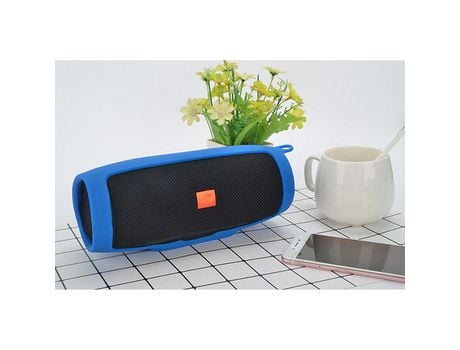 Funda de silicona suave impermeable a prueba de golpes para JBL Charge3 Altavoz Bluetooth azul