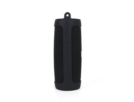 Funda protectora de silicona para JBL Charge 4 Altavoz Bluetooth inalámbrico portátil a prueba de agua negro