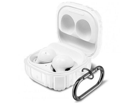 Funda protectora Shell Funda blanda compatible con Samsung Galaxy Buds Live 2pro White