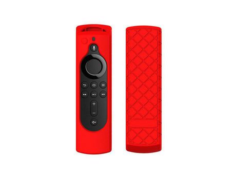 Carcasa para Amazon Fire TV Stick 4K TV Stick Remote Silicone Roja