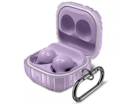 Funda protectora Carcasa blanda Compatible con Samsung Galaxy Buds Live 2pro Violeta