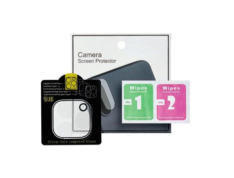 Protector de Pantalla de Vidrio Templado para Cámara con Cola Completa 5D para Apple IPhone 11 Pro Transparente