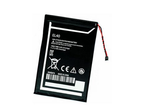 Batería CROWNED El40 1860Mah para Motorola Moto y 1 St Xt1019 Xt1021 Xt1022 Xt1023 Xt1025 Xt830C Celular