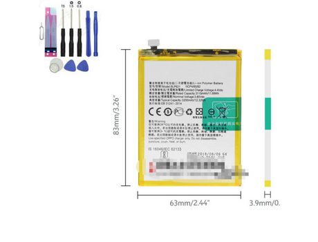 AIPINK 3200mAh blp631 oppo A77 A77m/T A73 A73s A73m/T