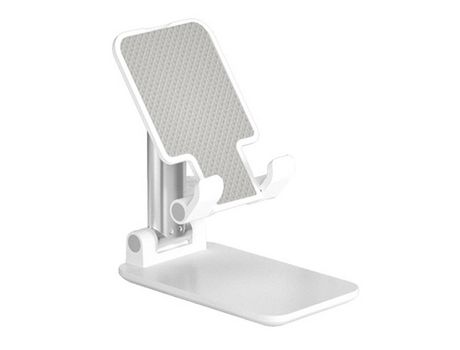 Soporte para teléfono móvil-T9-2 blanco perla Soporte para teléfono para escritorio, plegable, portátil, ajustable, para tableta, soporte para telé...