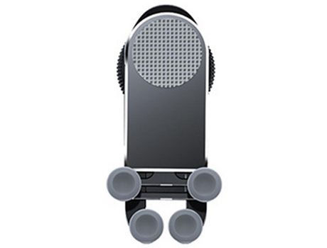 ELKUAIE Soporte para automóvil plegable, soporte para automóvil plegable de aluminio, salida de aire pegajosa para automóvil retráctil y soporte de...