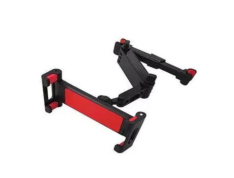 ELKUAIE Reposacabezas de coche Soporte de asiento trasero Reposacabezas de coche Soporte de tableta ajustable Soporte de teléfono