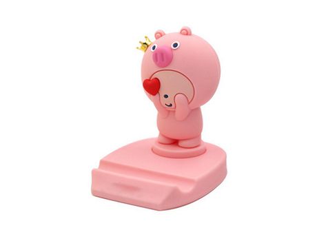 ELKUAIE Lindo y adorable soporte para teléfono móvil para mesa, mesa, tableta, decoración de oficina, adorno para el hogar