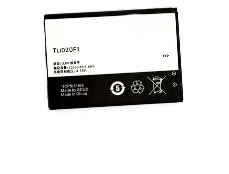 Alcatel Pixi 4 5045D / Pop 2 5042D C7 7040 7040D Alcatel j720 J720t J726t tli020f1 2000mAh 7.6Wh 3.8V