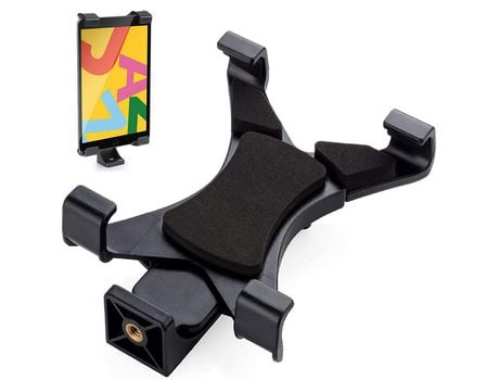 en 1 Tablet Phone Tripod Mount Quick Swivel Tilt Ajustable 360 Rotating HolderTablets Adaptador Abrazadera Soporte Accesorio para grabación de video