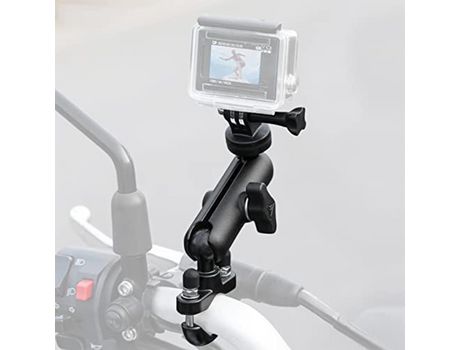 Soporte para cámara de acción Soporte para manillar de motocicleta Soporte para bicicleta Soporte para motocicleta Rotación de 360 grados Soporte p...