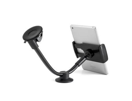 Soporte para parabrisas de tableta de brazo largo de 14 Anti-vibración 360 grados ajustable para tableta de 3.5-8 pulgadas Soporte para automóvil T...