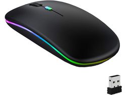 Ratón Inalámbrico Recargableratón Bluetoothdos Modosbt 5.12.4G Inalámbricoultrafino/Silencioso800-1200-1600Con Cable Usbratón Inalámbrico Para Pc/Tableta/La CUICH