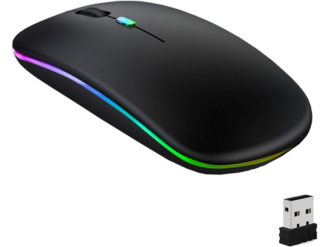 Ratón Inalámbrico Recargableratón Bluetoothdos Modosbt 5.12.4G Inalámbricoultrafino/Silencioso800-1200-1600Con Cable Usbratón Inalámbrico Para Pc/Tableta/La CUICH