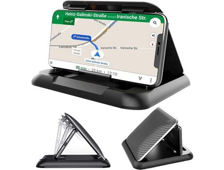 Silicone Car Phone Holder Portable Car Holder Car Accessories Universal Non-Slip GPS Car Phone Holder Compatible with iPhone 13 12 Pro Max SE XS XR G