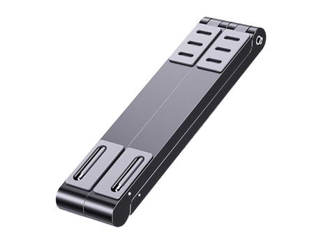 ELKUAIE en 1 soporte plegable portátil de aluminio para computadora de tableta soporte de escritorio plegable de viaje