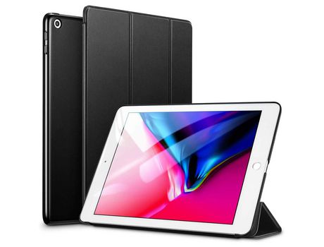 ELKUAIE Estuche inteligente para iPad 9.7 2018/2017 Cubierta inteligente liviana Cubierta de la caja Cubierta magnética trasera esmerilada translúc...