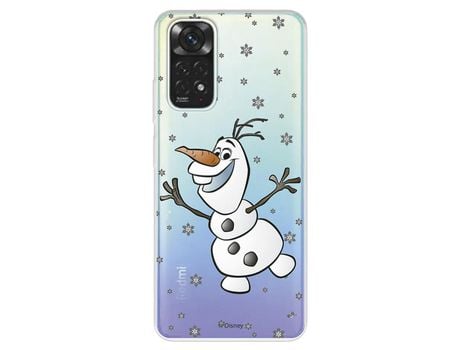 Funda para XIAOMI Redmi Note 11 Pro 5G Oficial de Disney Olaf Transparente - Frozen