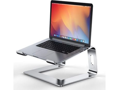 ELKUAIE Soporte para computadora portátil, soporte para computadora portátil con ventilación de aluminio