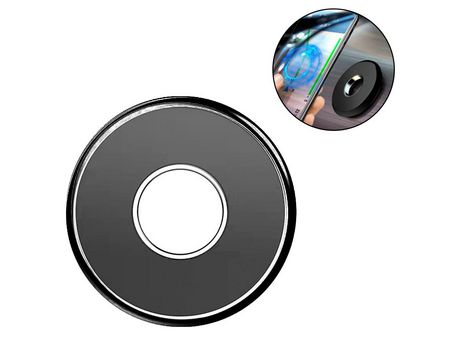 ELKUAIE pieza de soporte magnético para coche para teléfono kit de montaje de montaje de teléfono celular - negro, plata