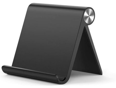 Soporte para teléfono móvil Mesa Soporte para teléfono móvil Soporte para teléfono móvil Soporte de mesa Soporte portátil para teléfono móvil (Negr...