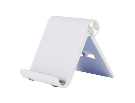 ELKUAIE Soporte para teléfono celular de escritorio Soporte para teléfono plegable ajustable Soporte para teléfono de oficina