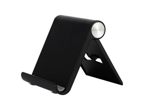 ELKUAIE Soporte para teléfono celular de escritorio Soporte para teléfono plegable ajustable Soporte para teléfono de oficina