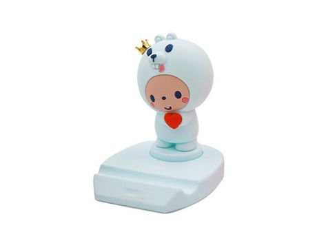 ELKUAIE Lindo y adorable soporte para teléfono móvil para mesa, mesa, tableta, decoración de oficina, adorno para el hogar