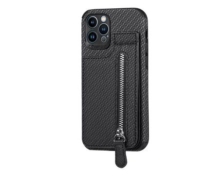 ELKUAIE Estuche para teléfono con billetera Estuche protector plegable con cremallera para iPhone 14 Pro