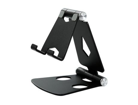 ELKUAIE Soporte de escritorio móvil portátil plegable para teléfono móvil de aleación de aluminio