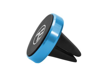 TELLUR Soporte para teléfono para coche Magnético MCM4, Soporte para rejilla de ventilación, Metálico, azul