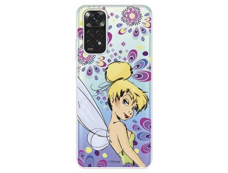 Funda para XIAOMI Redmi Note 11 Pro 5G Oficial de Disney Campanilla Flores - Peter Pan