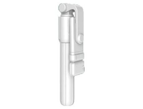 Palo de Selfie Palo Selfie Extensible Control Remoto Inalámbrico Trípode ELKUAIE Blanco