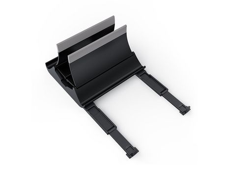 ELKUAIE Soporte para tableta de computadora Soporte para monitor de computadora portátil Soporte de almacenamiento universal