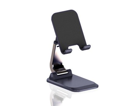 ELKUAIE Nuevo soporte para teléfono móvil de escritorio - Soporte en vivo plegable para teléfono móvil