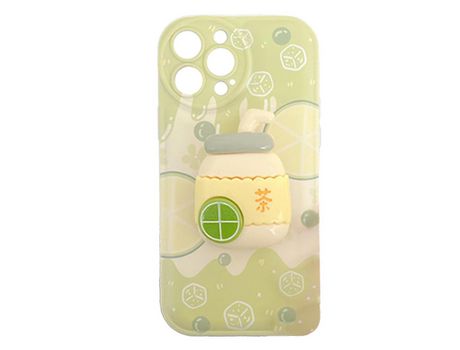 ELKUAIE Estuche lindo con soporte oculto Estuche protector a prueba de golpes para iPhone14