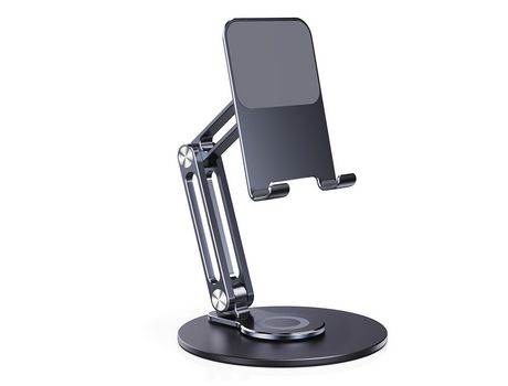 ELKUAIE Soporte multiángulo para tableta, mesa ajustable, base giratoria