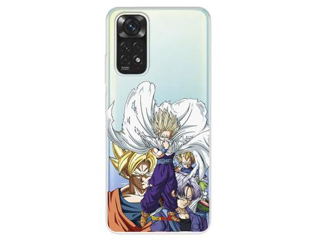 Funda para XIAOMI Redmi Note 11 Pro 5G Oficial de Dragon Ball Guerreros Saiyans - Dragon Ball