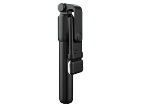 Palo de Selfie Palo Selfie Extensible Control Remoto Inalámbrico Trípode ELKUAIE Negro
