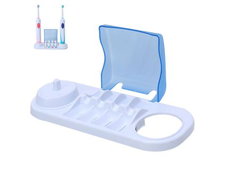 ELKUAIE Soporte de cabeza de cepillo de dientes eléctrico de doble soporte