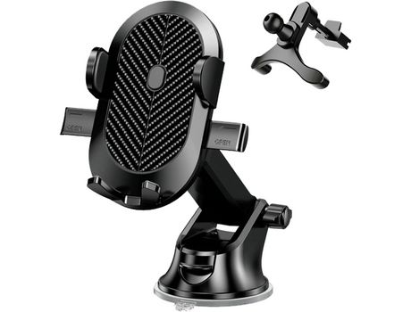 Car Phone Holder Air Vent,[3 in 1] Universal Car Phone Holder Dashboard 360 Rotation