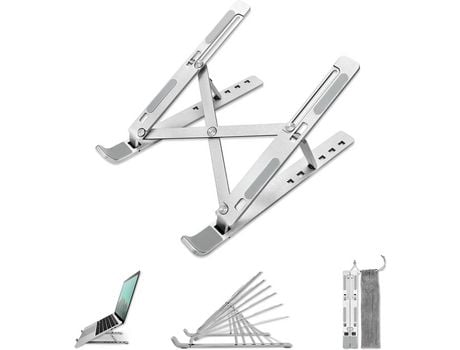 Laptop Stand, 6 Tier Adjustable Laptop Stand, Lightweight Aluminum Compatible Laptop Riser