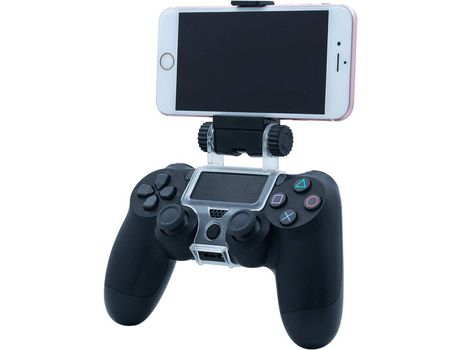 Soporte de abrazadera para soporte de clip para teléfono inteligente para controlador PS4 / PS4 Slim / PS4 Pro